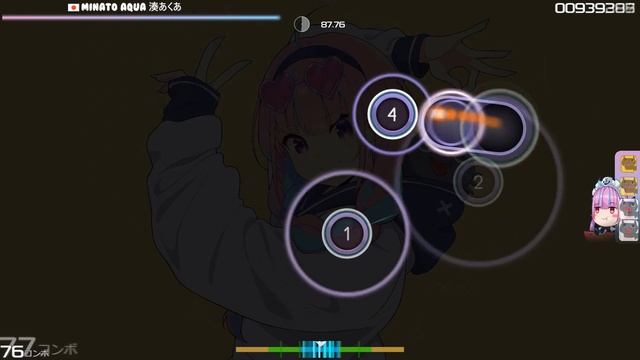 Good bye sengen - Minato Aqua osu! 300fps смотреть онлайн