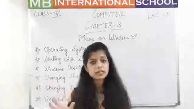 class 4 computer chapter-3 more on windows XP lecture 1 смотреть онлайн