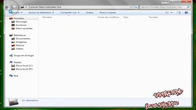 como descargar e instalar cursores de neon (rojo,azul,amarillo,purpura,negro) 3XD смотреть онлайн