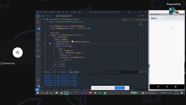 Flutter Festival - 1 | Building NEWS app | Building UI (1/2) смотреть онлайн
