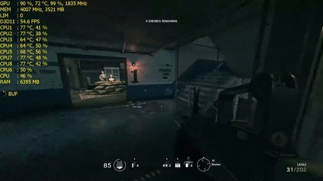 Rainbow Six Siege Gtx 1070 i7 6700K Ultra Settings Frame Test 1080p смотреть онлайн