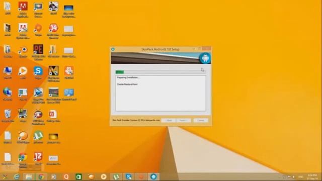 How to get ANDROID L theme on Windows 7/8/8.1 смотреть онлайн