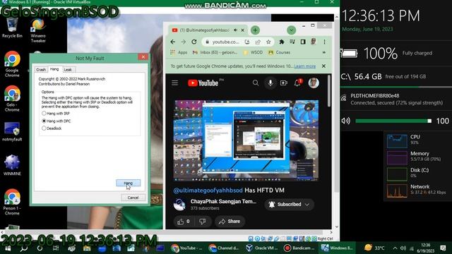 @ChannelIsShutdown has HFTD BSOD VM (Windows 8.1) смотреть онлайн