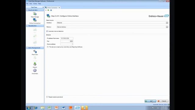 Exporting data from Ecograph T RSG35 into Field Data Management (FDM) software смотреть онлайн