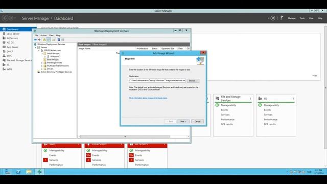 How to Setup WDS for Windows 7 Deployment with Windows Server 2012 part2 смотреть онлайн