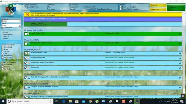 SDI Snappy Driver Installer Tool - Download All Missing Drivers Windows 2K, XP, Vista, 7, 8, 8.1, 1