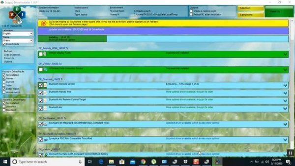 SDI Snappy Driver Installer Tool - Download All Missing Drivers Windows 2K, XP, Vista, 7, 8, 8.1, 1