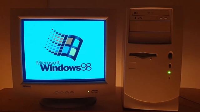 Windows 98 PC startup in 2021 смотреть онлайн