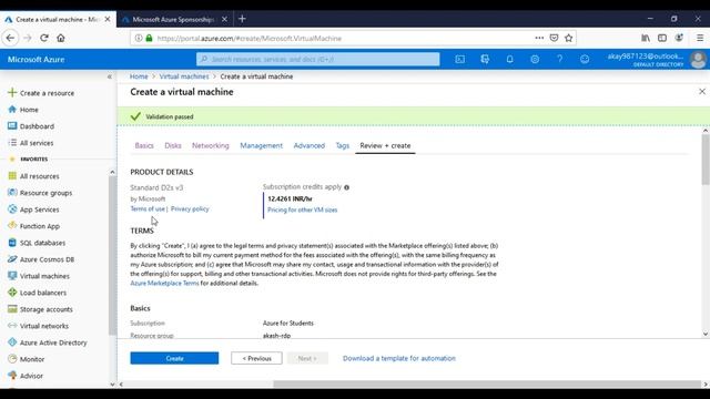 GET FREE RDP ON MICROSOFT AZURE FOR 12 MONTHS || AKV CREATORS смотреть онлайн