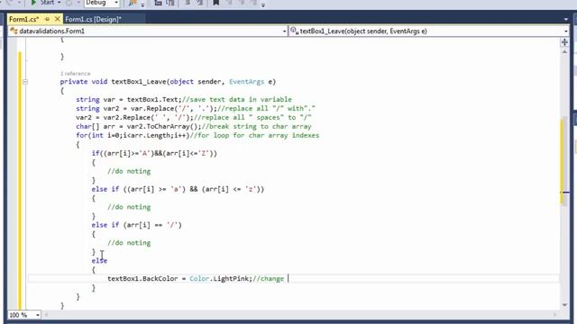Input Data Validation in C# (Length and Characters Both) смотреть онлайн