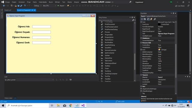 Visual Studio Textbox, Buton, RichTextbox Kullanımı смотреть онлайн