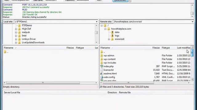 FileZilla FTP Client Tutorial смотреть онлайн