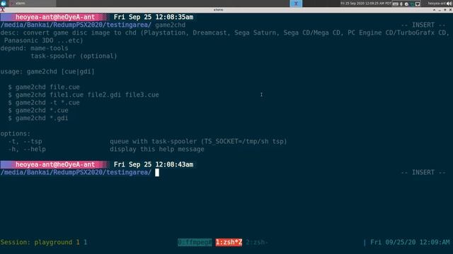 chdman - Convert Game Image Playstation Dreamcast ( BIN CUE GDI to CHD ) - Linux CLI смотреть онлайн