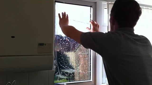 How to Install / Fit DIY Solar Window Film Tinting to Glass Windows. By Peter Molloy смотреть онлайн
