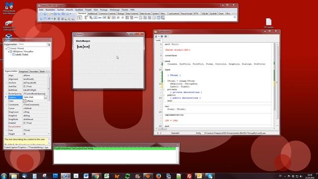 Lazarus und Free Pascal TGroupBox Eigenschaften, Ereignisse смотреть онлайн