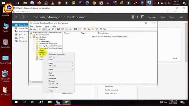 MCSA Bangla Tutorial 04: User and Group Management Windows Server 2019 смотреть онлайн