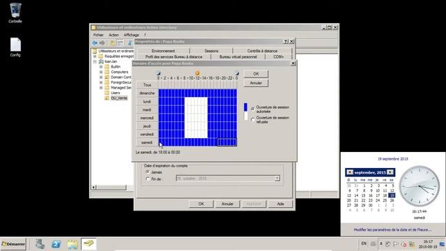 Active Directory Utilisateurs et Propriétés - Windows 2008 R2 - 02 смотреть онлайн