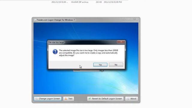 Change Log On Screen in Windows 7 EASY смотреть онлайн