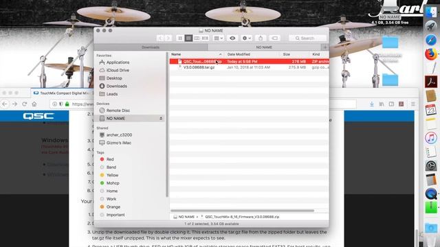 QSC Touchmix 16 3.0 Firmware Update Install !  You Can Do It
