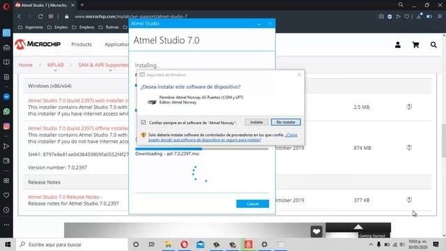 Descargar e Instalar Atmel Studio смотреть онлайн