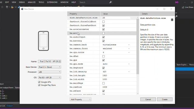 Xamarin Android Emulator | Visual Studio 2019 смотреть онлайн
