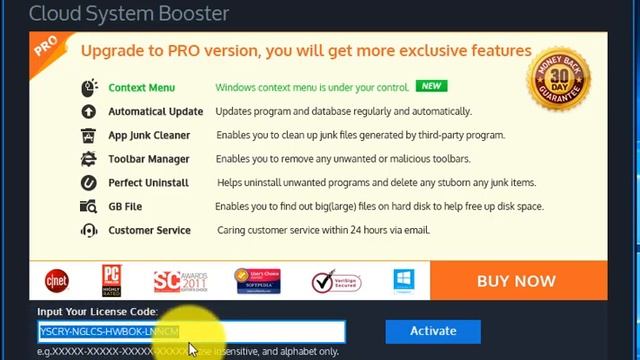 Cloud System Booster KEY 3.6 PRO KEY смотреть онлайн