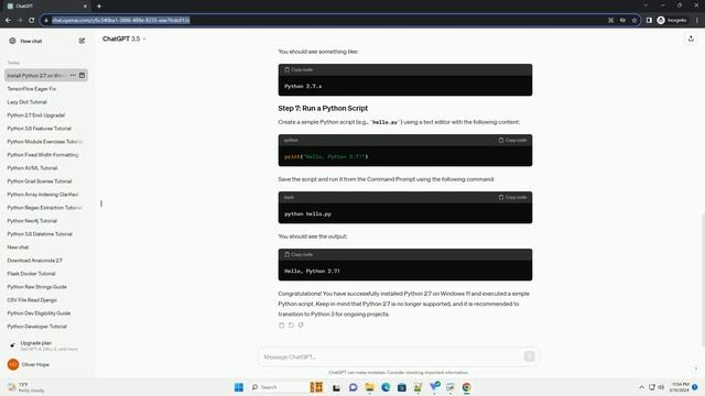 install python 2 7 windows 11 смотреть онлайн