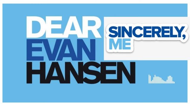 «Sincerely, me» (Dear Evan Hansen) song, cover rus, Russian version, песня, кавер на русском смотреть онлайн