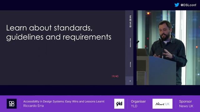 Accessibility in Design Systems: Easy Wins and Lessons Learnt - DSL London #6 - February 2023 смотреть онлайн