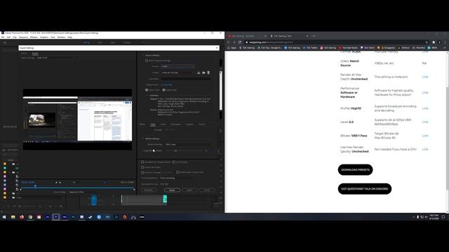 BEST Export Settings For YouTube In Premiere Pro CC And Media Encoder Presets (4K)