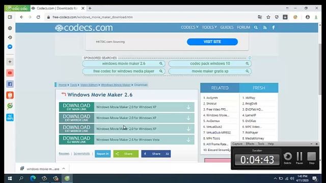Hướng dẫn cài đặt phần mềm window movie maker 2.6 смотреть онлайн