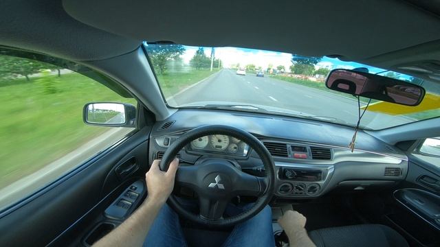 2006 Mitsubishi Lancer 1.3 (82) POV TEST DRIVE смотреть онлайн