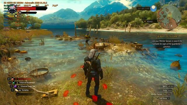 The Witcher 3 Short Gameplay on 12GB ram | Dell G5 15SE 5505 | Ryzen 5 4600H Rx 5600M | Bios 1.8 смотреть онлайн
