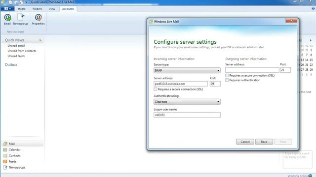 Using Windows Live Mail with Surrey365 смотреть онлайн