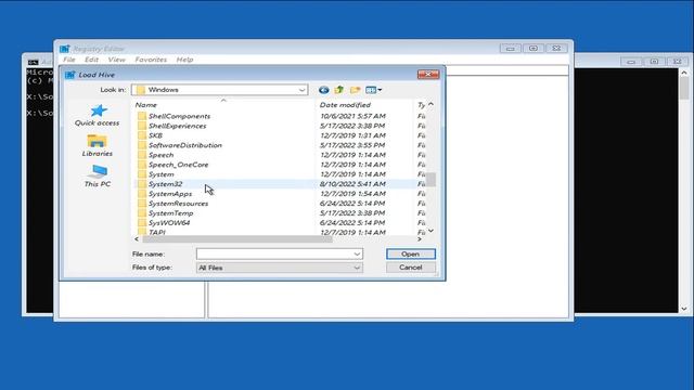 How to Edit the Registry Files from Windows Recovery Environment смотреть онлайн