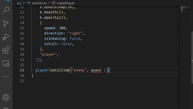 TypeScript Kirby-like Platformer Tutorial смотреть онлайн