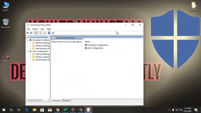How to Uninstall Windows Defender Permanently||how to disable windows defender in windows 10 смотреть онлайн