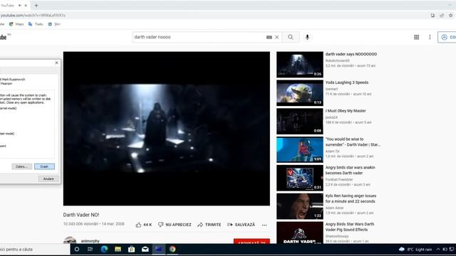 (REQUESTED) Darth Vader NOOOO has BSOD смотреть онлайн