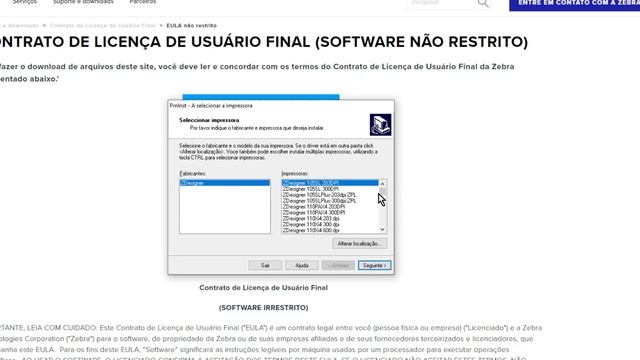 COMO INSTALAR IMPRESSORA DE ETIQUETA ZEBRA GC420D смотреть онлайн
