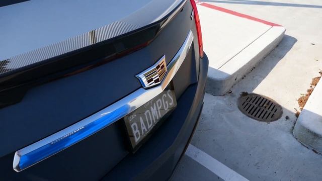 Cadillac CTS-V Sedan with Custom Vinyl Wrap - South OC Cars & Coffee, San Clemente CA смотреть онлайн