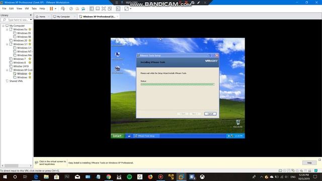 Install test: Geek XP with combining Tablet PC and MCE '05 on VMware Workstation 15 Pro (in 2019)! смотреть онлайн