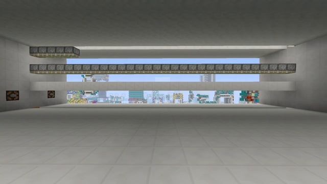 Minecraft Xbox || PC 1.6.4/1.12.2 || Compact 30x7 seamless glass Piston Door || смотреть онлайн