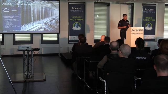 Acronis CEO Serguei Beloussov at VIP Summit in Munich, April 2016 смотреть онлайн