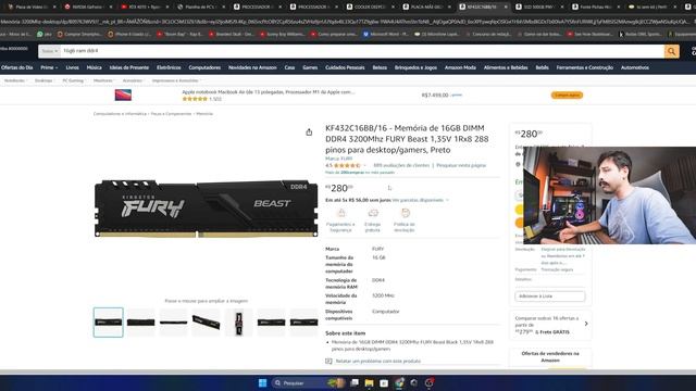 PC GAMER de 7000 Reais Custo Benefício para RODAR TUDO em 2K ULTRA !!! смотреть онлайн