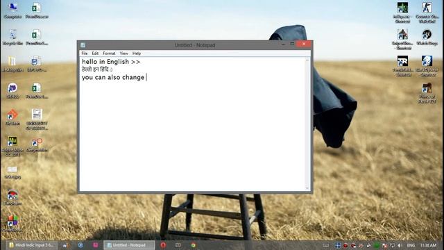 ☻Typing English to Hindi in Windows 8 - Hindi Indic Input 3 смотреть онлайн
