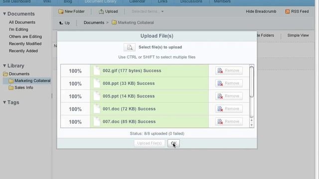 Alfresco Share Demonstration смотреть онлайн