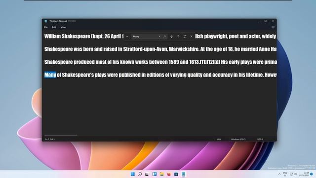 Windows 11: NEW Notepad App With Dark Mode FIRST LOOK! смотреть онлайн