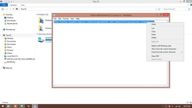 Install Net framework 2.0 and 3.5 without Downloading смотреть онлайн