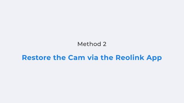 How to Reset Your Reolink Security Cameras to Factory Settings in 1 Min смотреть онлайн
