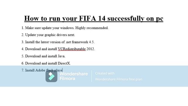 How to get fifa 14 Running смотреть онлайн
